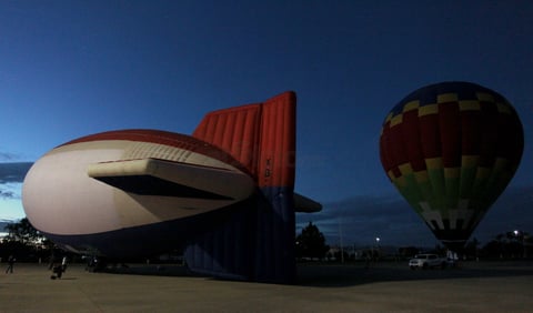 La majestuosidad de los globos aerostáticos invadirán el cielo de Durango con diversas actividades.