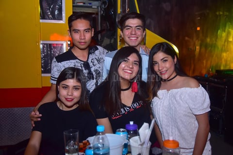 31082018 Alonso, Brandon, Mirtha, Mariana y Estefany.