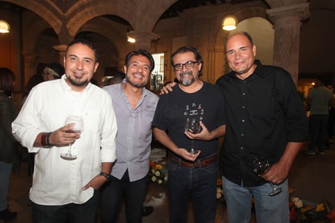 Ezequiel Rocha, Victor Hugo Galván, Oliver Anderson y Miguel Castañeda.