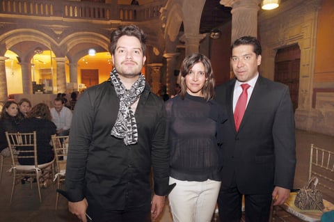 Danielo Hernández, Jessica Soto e Ignacio Monterrubio.