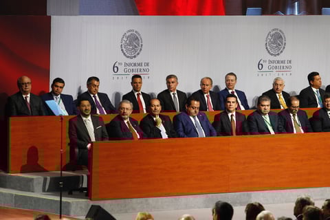 Gobernadores asistieron al sexto Informe.