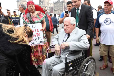 El actor Ignacio López Tarso.