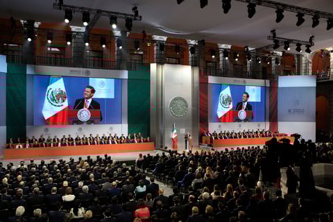 El presidente Enrique Peña Nieto rindió su sexto Informe de Gobierno.