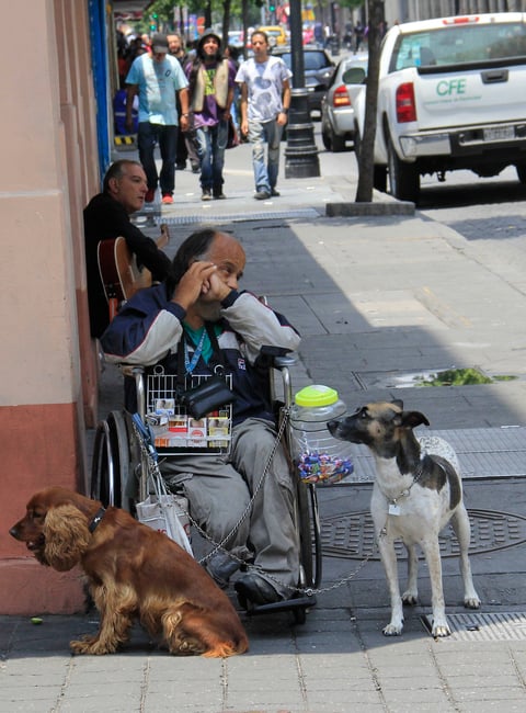 Problemas. Las enfermedades de carácter mental abundan entre los indigentes.