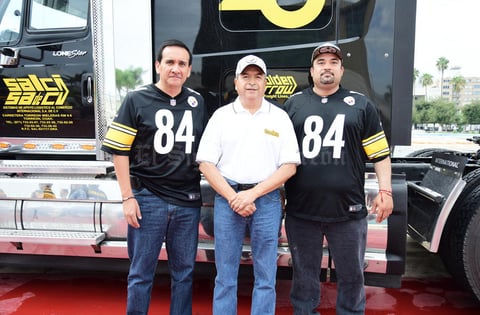 04092018 FANS DE ACEREROS.  Juan José, Alberto y Antonio.