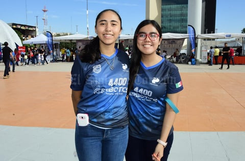 10092018 FESTIVAL DE ROBóTICA.  Andrea y Sofía.