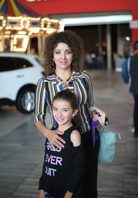 Brenda Rojas e Irma Saucedo.