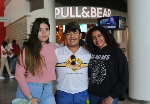 Monse, Roberto y Maricruz.