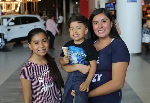 Mildred, Adhia y Abdiel.