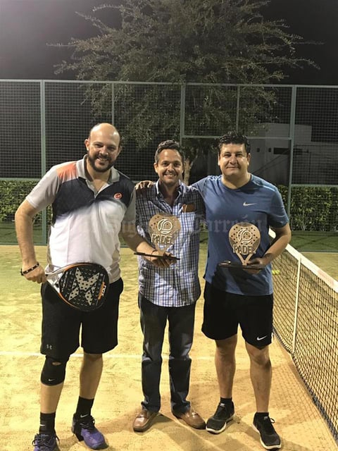 16092018 José M. Portilla, Manolo Jaidar y Juan P. Garza.