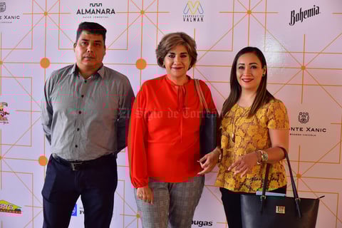 Edgar, Pilar y Berenice