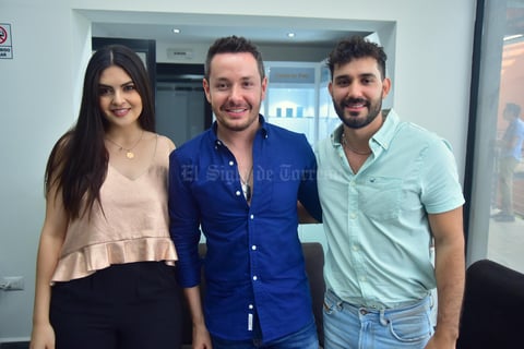 Siham, Ángel y Rafa
