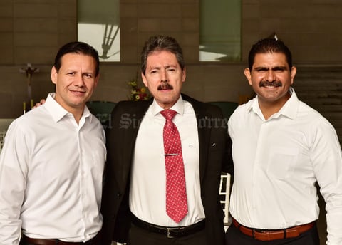 19092018 Gerardo de Santiago, Sergio Rodríguez y Roberto Badillo.