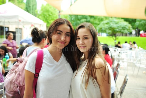 21092018 Marita Hamdan y Sofía Díaz Flores.
