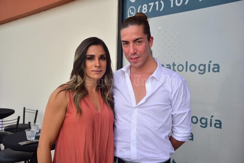 21092018 POSAN PARA LA FOTO.  Yuya Garza y Alejandro González.
