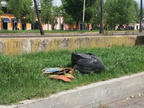 Cultura. Esto solo refleja la falta de cultura ciudadana, sacar la basura en los horarios donde no pasa el camión recolector provoca focos de contaminación. (EL SIGLO DE DURANGO)