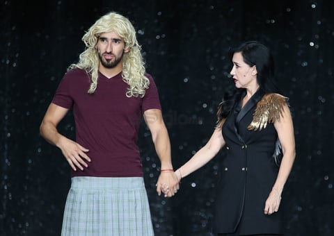 El rol femenino y el masculino a lo largo del montaje permitieron al público escuchar los 'dos lados de la moneda', saber qué piensa o espera un hombre y vicersa.