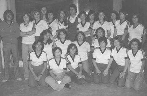 Equipo deportivo de la Generación 1978-1983 de la Facultad de Derecho de la UAdeC