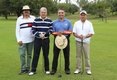 Sergio Martínez, Antonio Díaz, Zito Quiroga y Alfredo Morales.