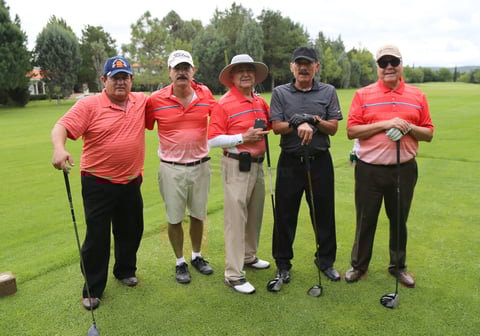 Ricardo Ávila, Ernesto Vázquez, Guillermo Barrón, Jaime Pacheco y Eduardo Pacheco.