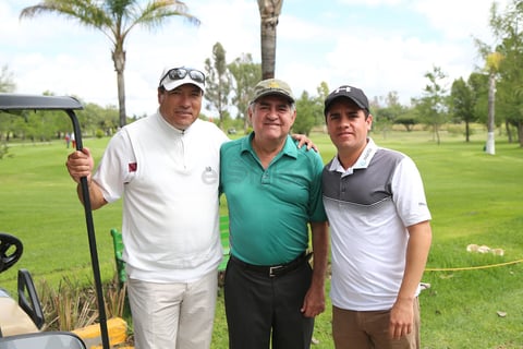 Guillermo Barrón, Jaime Pacheco y Eduardo Pacheco.
