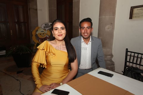 Jaqueline Arango y Victor Montes.