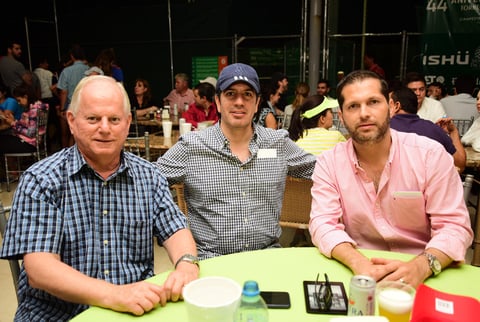 Jorge Estrada Omar Alvarez y Gerardo Murra