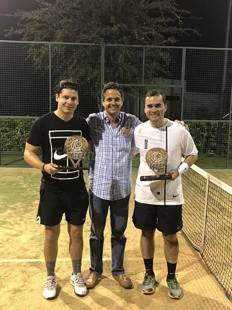 Rodrigo Garza Manolo Jaidar y Luis Olivares