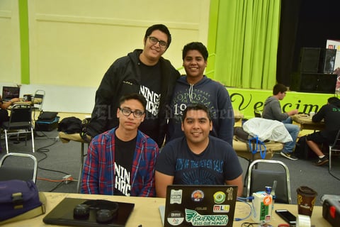 05102018 Luis, Max, Sergio e Israel.