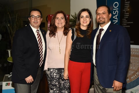 09102018 José Cordero, Mayte de Cordero,  Rocío de Alba y Julián Alba.