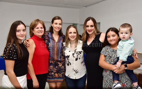 10102018 Patricia, Rocío, Patricia, Sofía, Paty, María Emilia y Ricky.