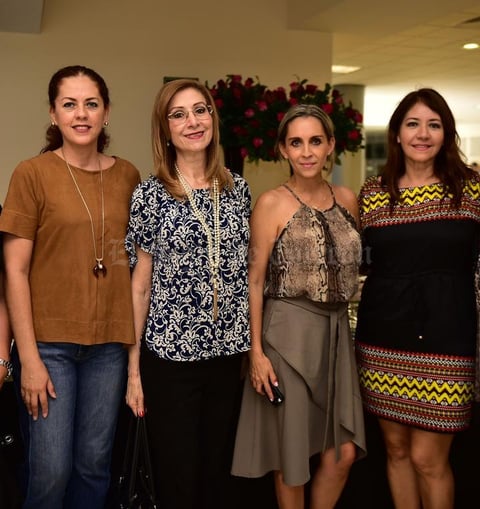 11102018 Adriana Blázquez, Lenny Gibert, Liz Ochoa y Susy Dingler.