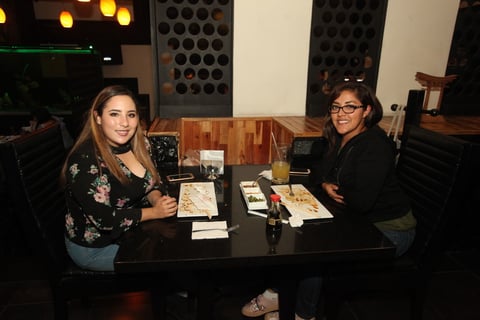 Dulce Almeida y Ana Gómez.