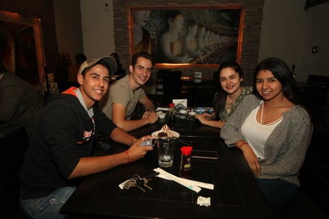 Jessica, Berenice, Yobel y Chema Ayala.