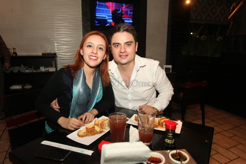 Brenda Zubia y Alexis Galindo.