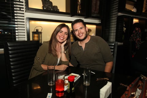 Xenia de la Rosa y Daniel Rojas.