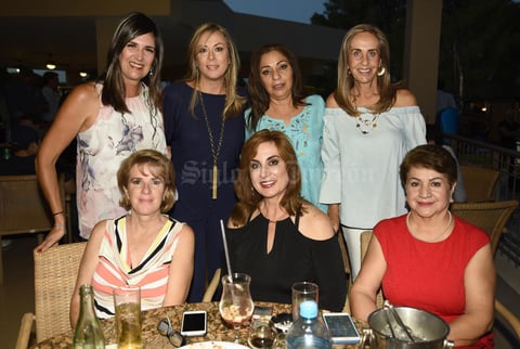 14102018 ENTRE AMIGAS.  María Luz, Elena, Diana, Gabriela, Sofía, Carmen y Cristy.