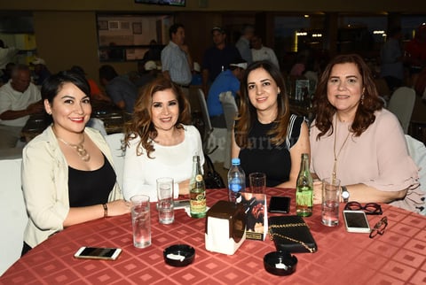 18102018 EN RECIENTE EVENTO.  Franch, Enriqueta, Rocío y Mayra.