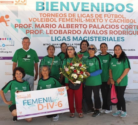 22102018 Equipo femenil de cachibol de jubiladas de Matamoros, Coahuila.