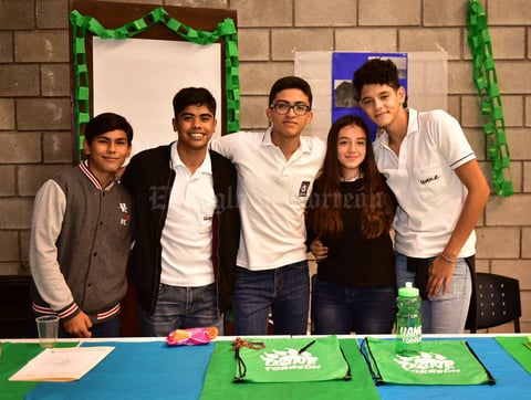 22102018 Jared Rocha, Víctor Morales, Sergio Acevedo, Dana Oviedo y Enrique Esquivel.
