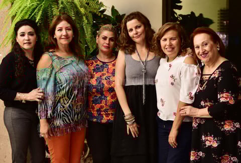 23102018 Carmen, Susy, Abril, Elena, Rosy y Tita.