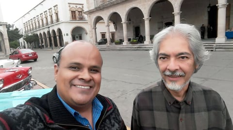 25102018 Alejandro González y Carlos Burciaga.