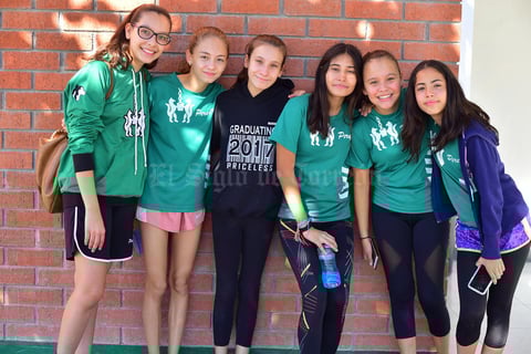27102018 Sarah, Sofía, María José, Katia, Mariana y Romina.