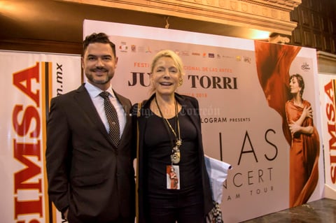 Jorge Alcazar y Elisa Wagner