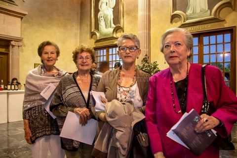 Olvido Treviño, Elodia Lopez, Maricarmen Rodriguez y Carmen Diaz