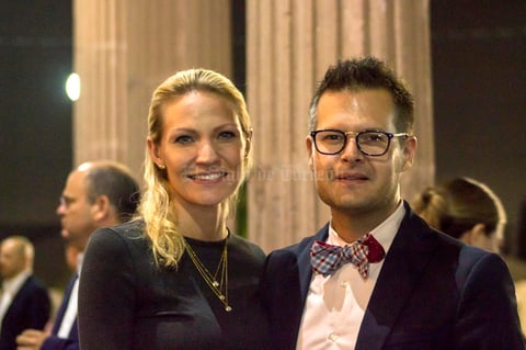Susie Vereecken y Natanael Espinoza