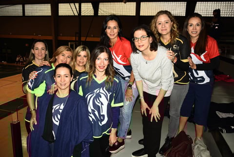 Karina, Liz, Sandra, Mariana, Majoli, Yolis, Iveth y Ana