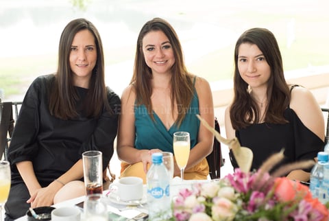 Paulina Urbieta Pilar Robles y Tamara Serhan