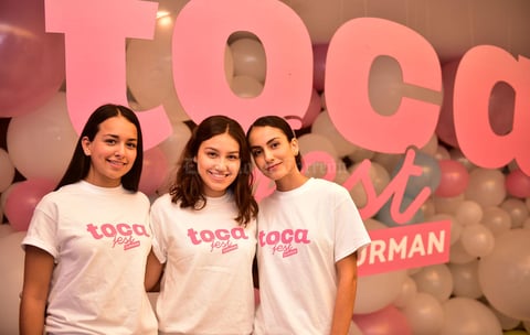 Julia, Ana Pau y Luisa