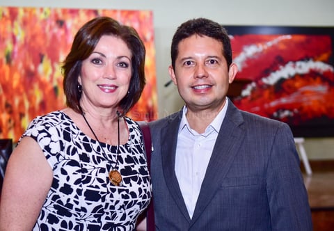 Leticia Aranda y Mario Marin